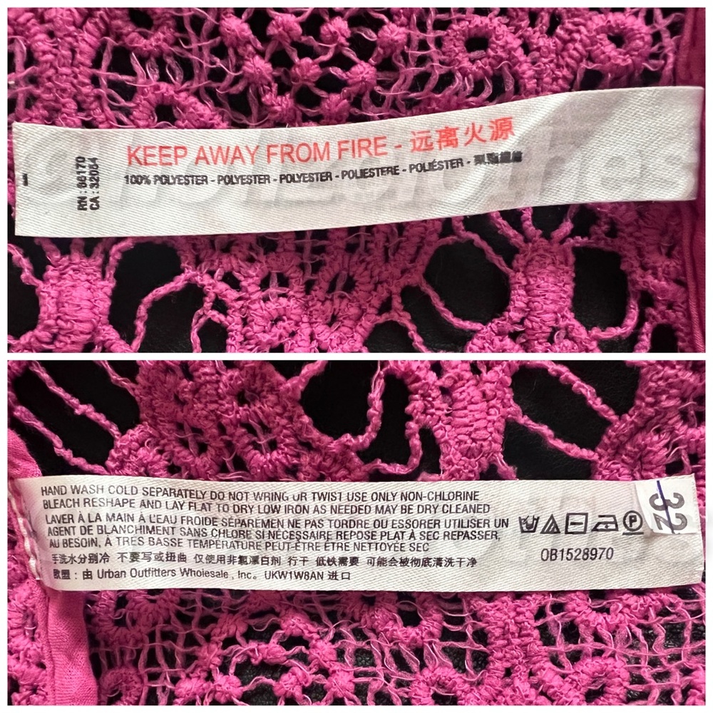 Free People NWOT Until Sundown Lace Button Down Shirt S - Picture 14 of 15